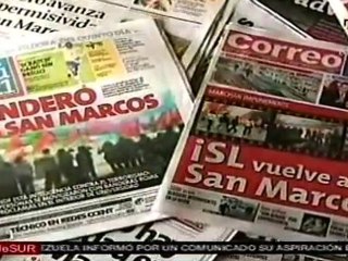 Estudiantes de Universidad San Marcos denuncian corrupción