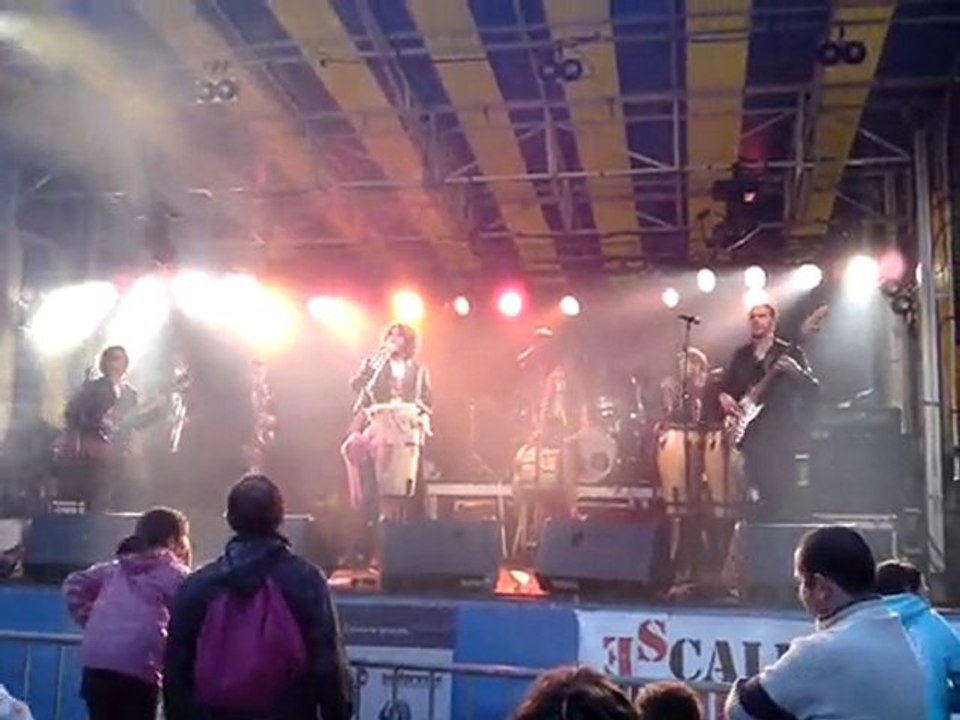 La Chiva Gantiva en la Fête de la Musique. Bruselas, 2010