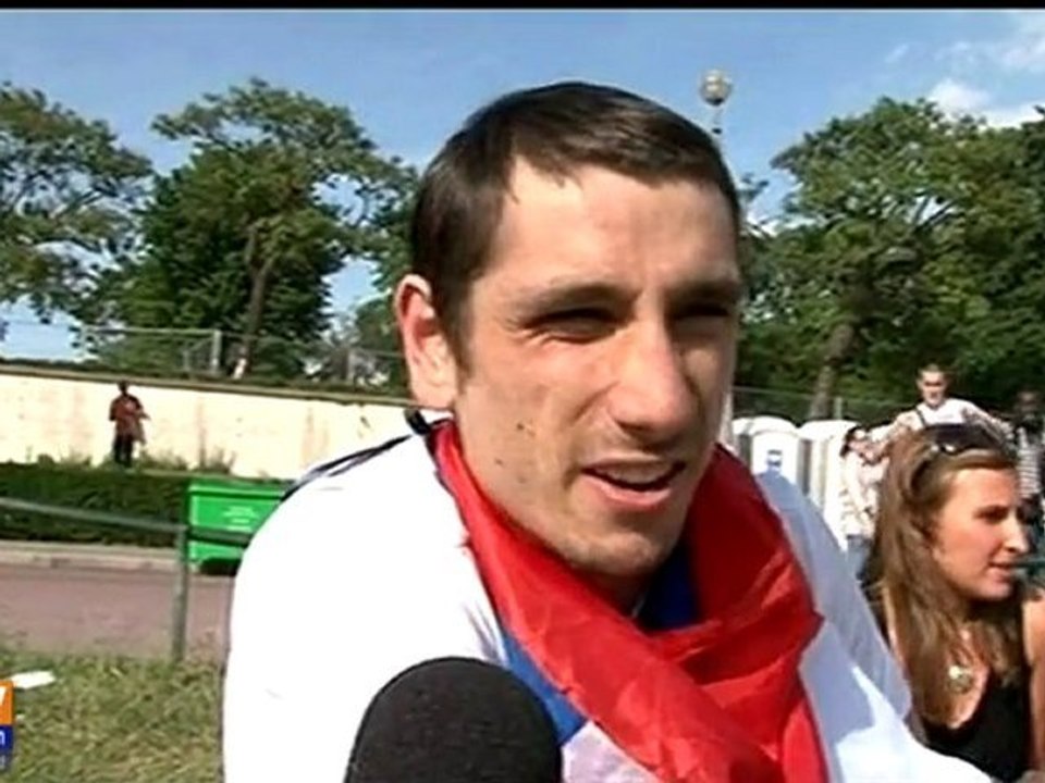 Les supporteurs après la défaite