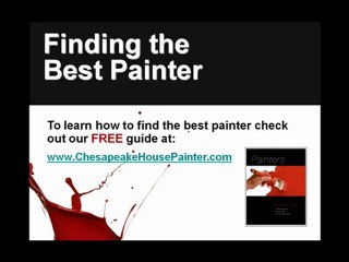 How to Find Qualified Chesapeake House Painters at a Fair P