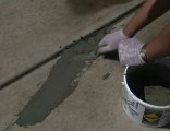 Repair Small Cracks in Concrete