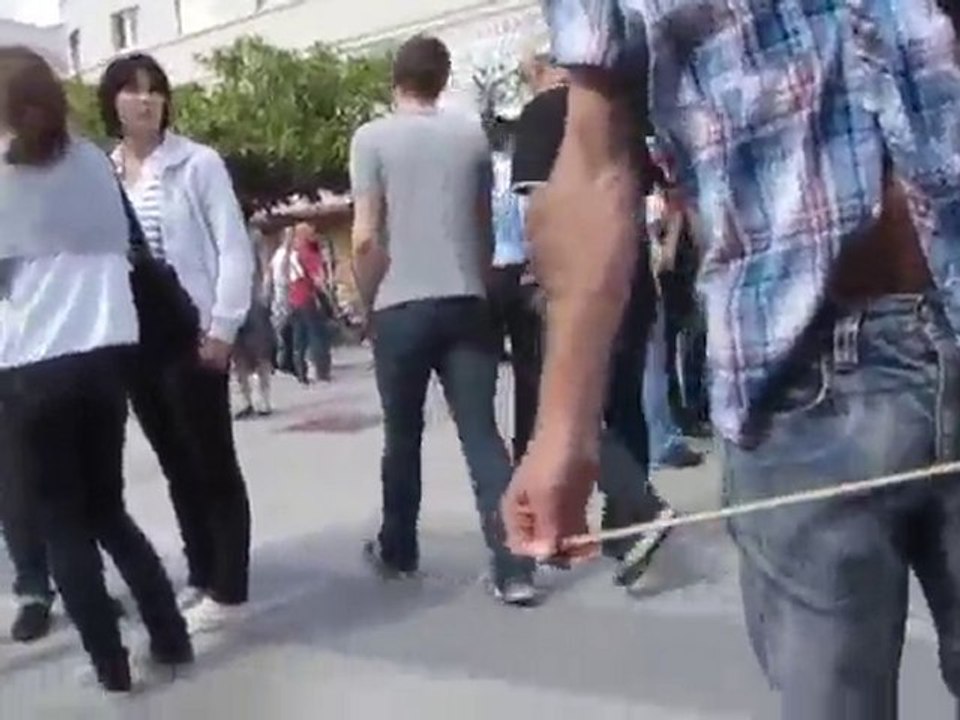 12 juin 2010 ÷ Arrivée et bal de la Lesbian & Gay pride CAEN