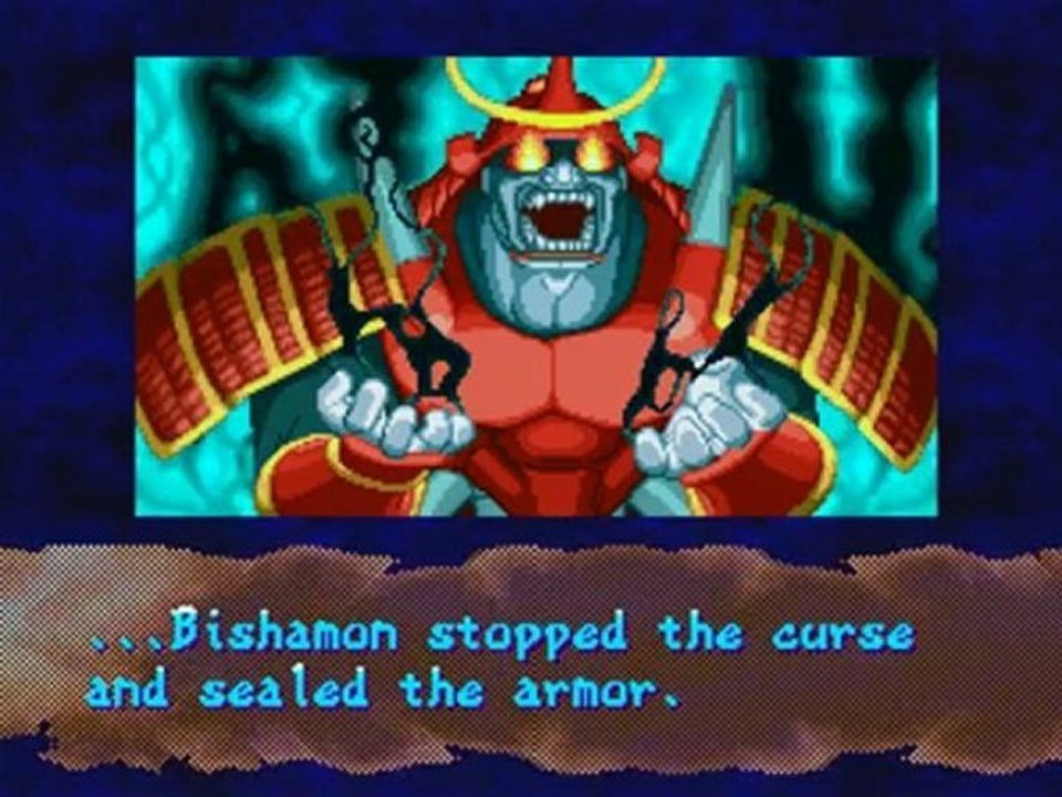 Vampire Savior - Bishamon Ending