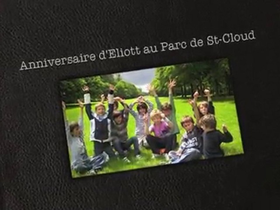 Eliott Anniversaire au parc de St-Cloud Juin 2010