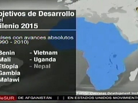 Se han registrado avances en Objetivos del Milenio (ONU)