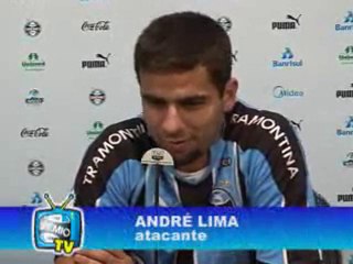 Grêmio apresenta André Lima