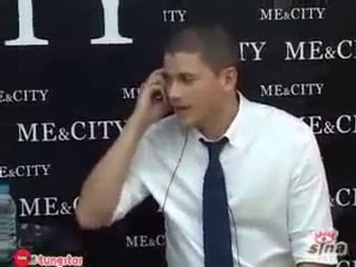 Wentworth Miller in China Me&City News #4