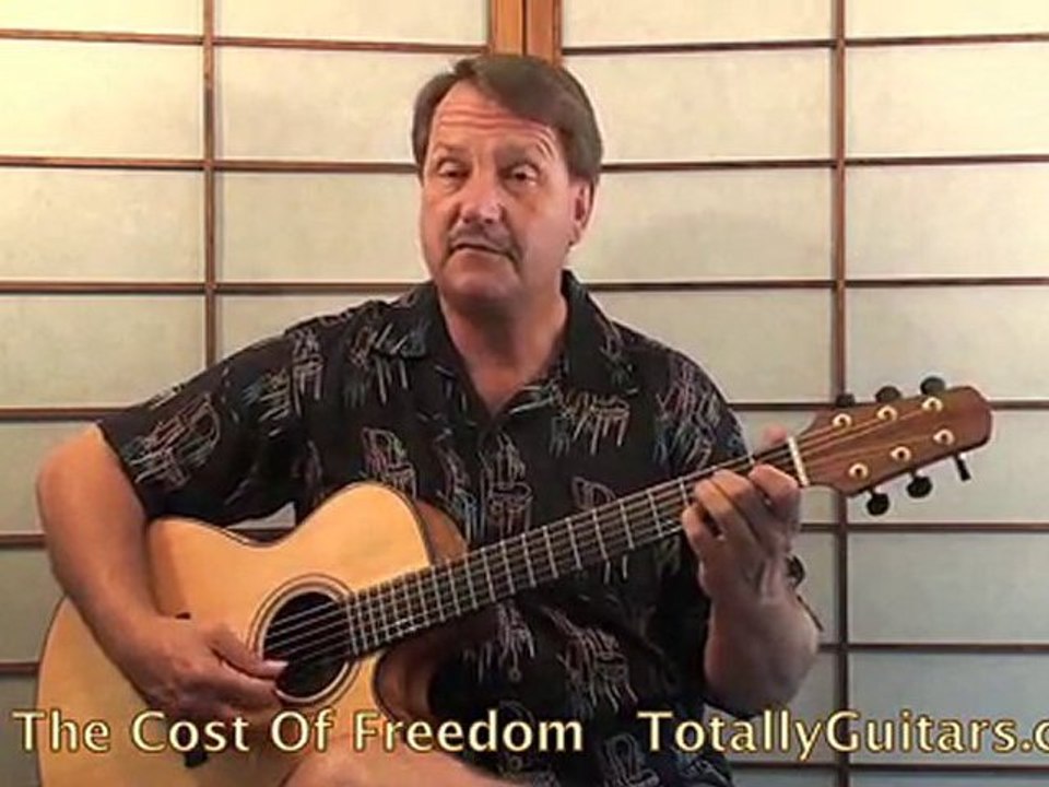 CSNY - Find The Cost Of Freedom Guitar lesson