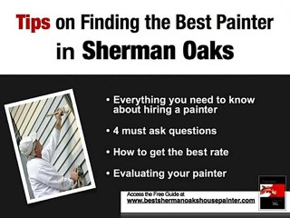Best Sherman Oaks House Painter