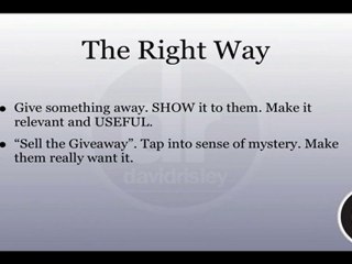 Typical List Building Mistakes