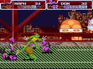 Test de Tortues Ninja 4 : Turtles in Time ( Snes )