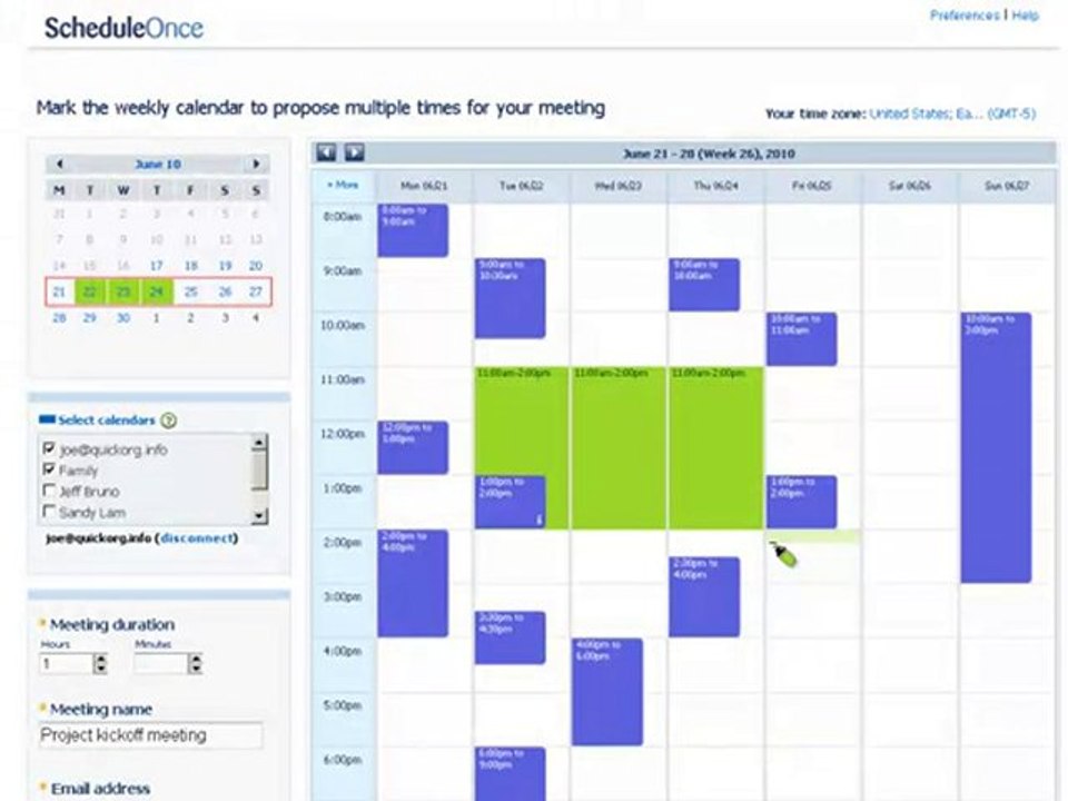 ScheduleOnce for Google Apps - Starter Edition