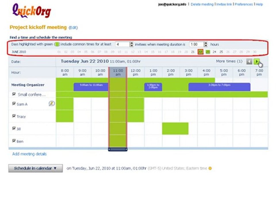 Using ScheduleOnce for Google Apps