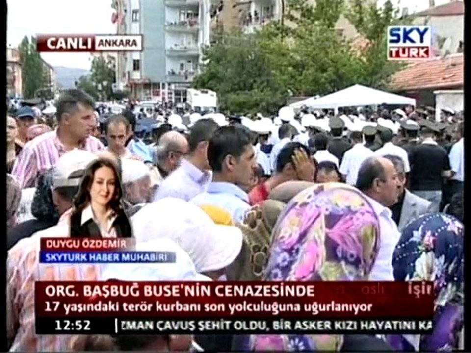 Org. Başbuğ Cenazede