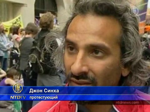 «Бак для нефти» наделал шума в центре Лондона