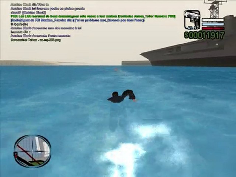 (CMLV) Poursuite à la Nage 1- (rapport)