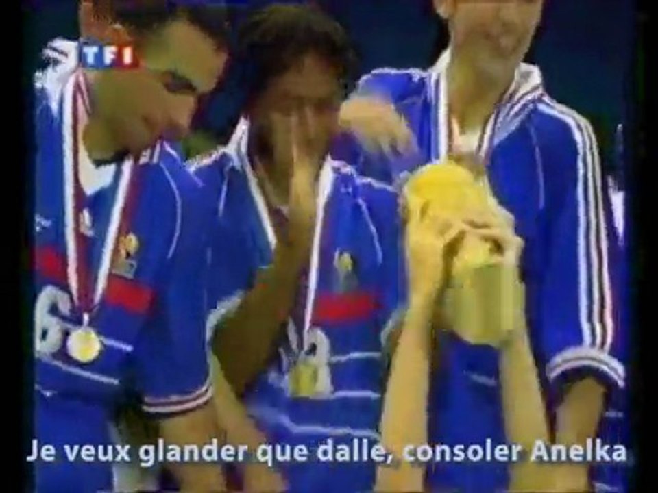 Non (consoler Anelka) parodie équipe de France mondial 2010