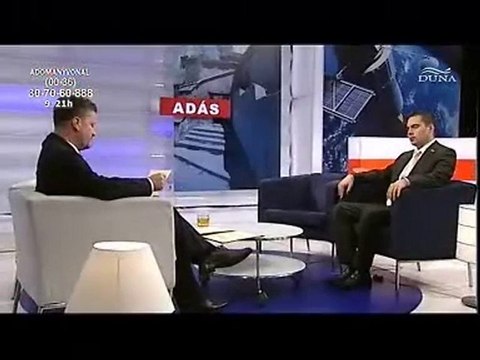 Vona Gábor - 2010. június 22, Duna TV - Hattól-nyolcig