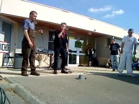 L'ALERTE ROUGE et BUSTA''MER (KS) - HIP HOP DE GAUCHISTE - Festival African' Riboul - 19/06/2010