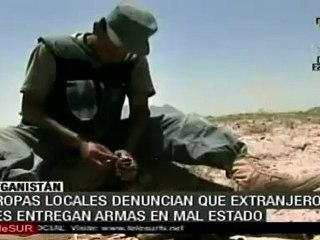 Denuncian tropas afganas irregularidades en traspaso de resp