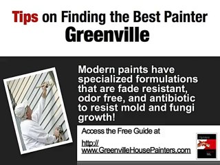 Greenville, SC Expert House Painters For Your Home