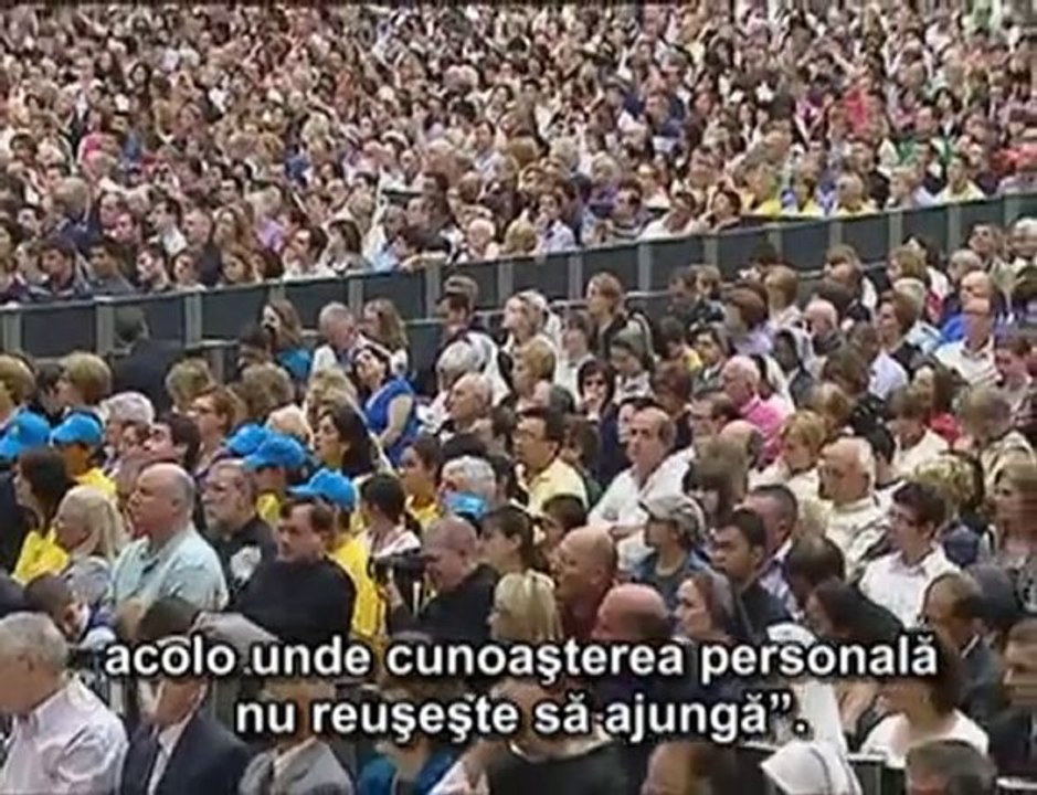 Benedict al XVI-lea: Fideli lui Dumnezeu revelat de Cristos