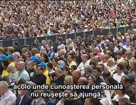 Benedict al XVI-lea: Fideli lui Dumnezeu revelat de Cristos
