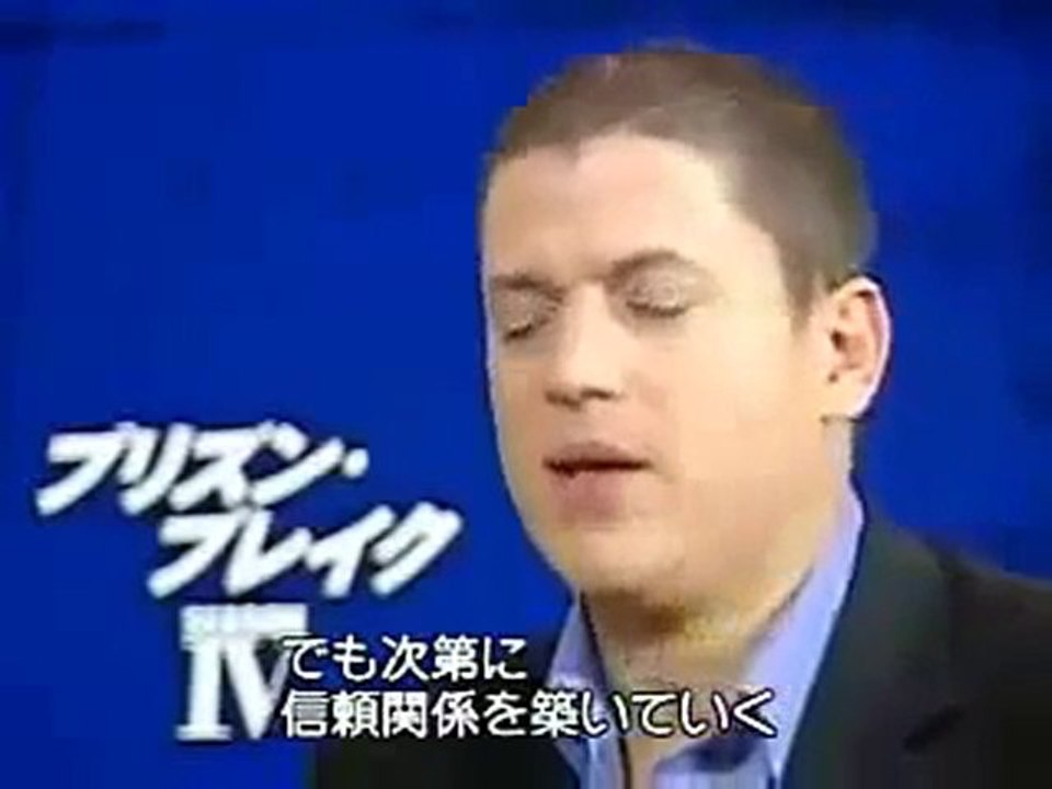 Wentworth Miller in Japan Interview Talking About PB