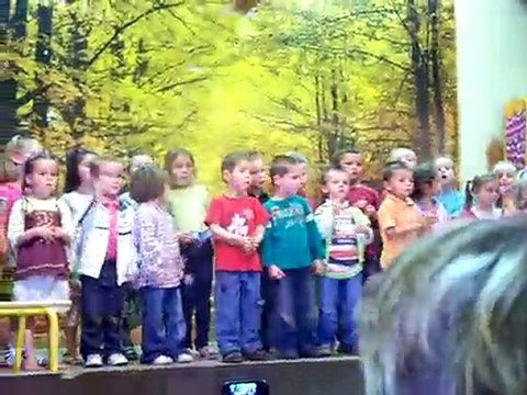 Le 18 juin 2010, spectacle d'école Samuel