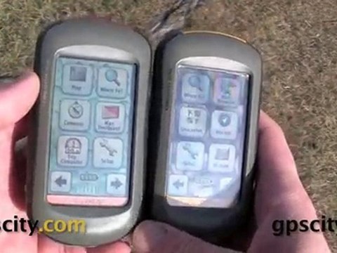 Comparing the Old Garmin Oregon Screens with the NEW Screens