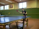 Entrainement section tennis de table