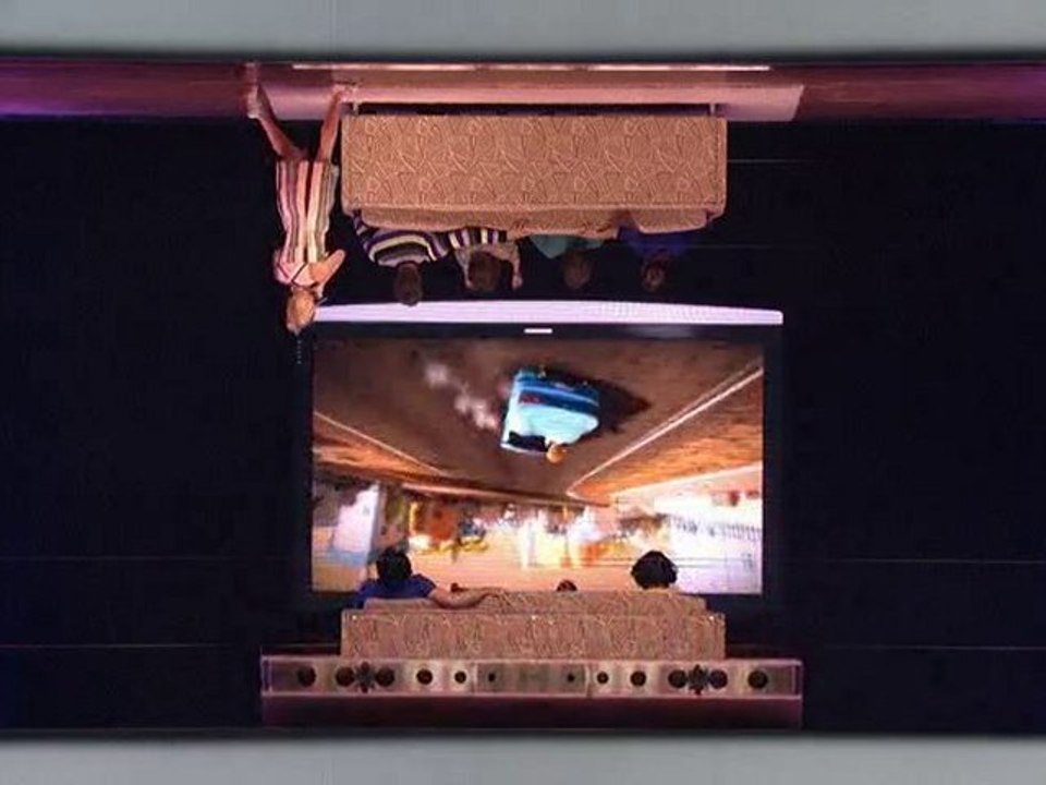 Spectacle du Cirque du Soleil dédié au Projet Natal / Kinect