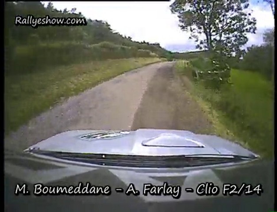 Mehdi Boumeddane /Alain farlay clio f2000/14 rallye du forez