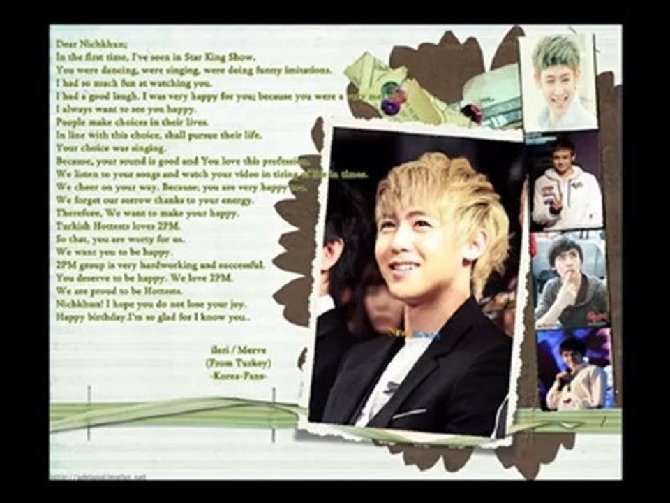 Happy Birthday Nichkhun (Turkish Hottests)
