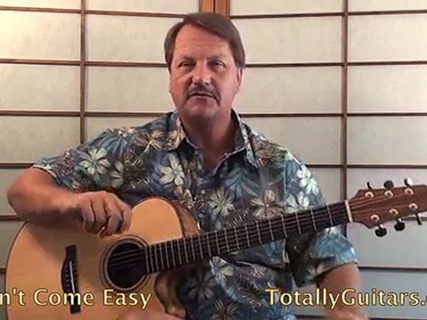 Ringo Starr - It Don't Come Easy Guitar lesson