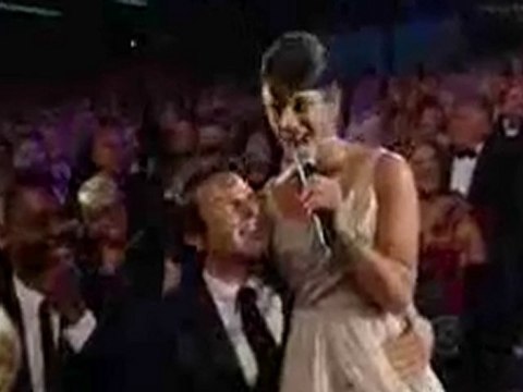 Matthew Morrison y Lea Michelle 64th Annual Tony Awards.