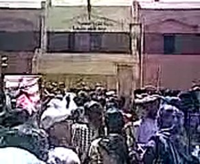 élèves du primaire en manifestion khénifra 23 juin 2010