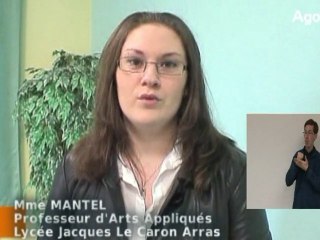 LSF - RENCONTRE ARTISTIQUE ECOLE-ENTREPRISE AU LYCEE LE CARON