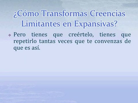 Cómo Identificar y Vencer Creencias Limitantes