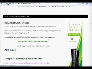 Get a Free Demonoid Invitation Code!