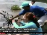 Perú minimiza impacto del derrame de petróleo en afluente