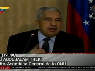Gobierno de Chávez ha trabajado bien Metas del Milenio (Tre