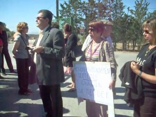 Manifestation devant la décharge de Septèmes (2ème partie)