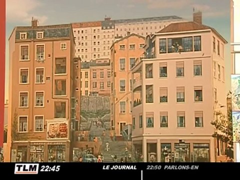 le monde des murs peints à Hôtel de ville de Lyon