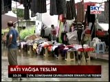 Batı Yağışa Teslim