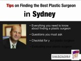 Top Rated Plastic Surgeons in Sydney