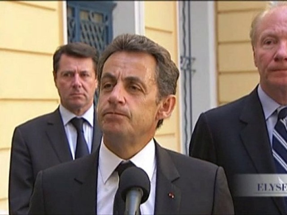 Allocution à la mairie de Draguignan