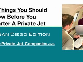 San Diego Private Jet Charter Guide