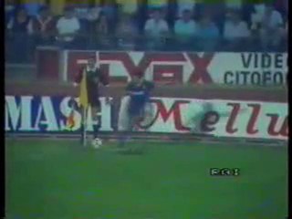 Hellas Verona 3-1 Paok Salonica 1985 Copa Europa