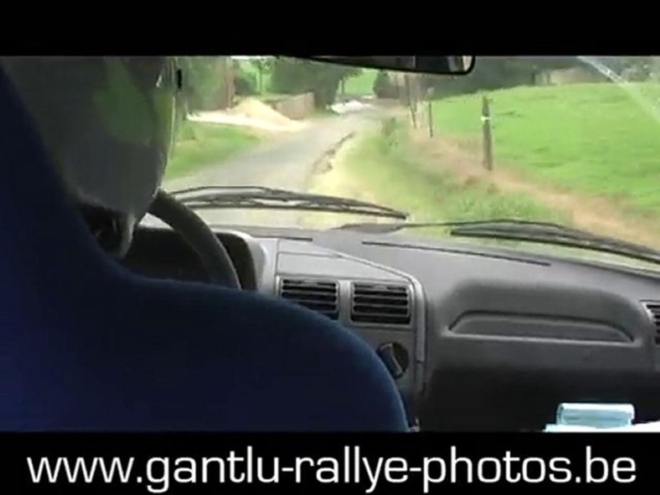 Fabrice Germain - JL Hottelet  , Peugeot 205 3.8 Haute Senne